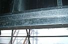 Wide span window lintle detail